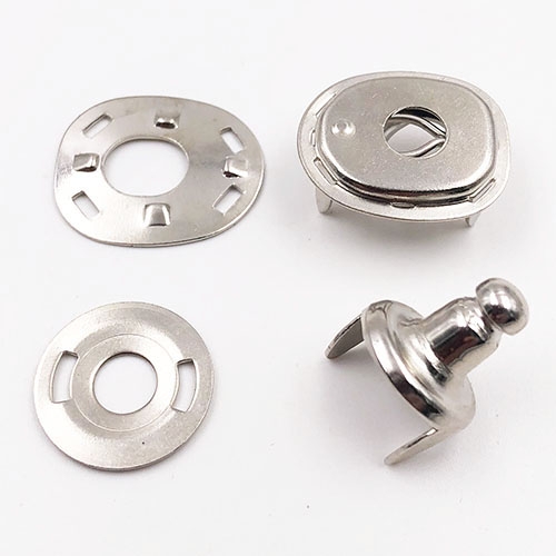DOT® Snap Fastener Cloth-to-Cloth Set (Nickel-Plated Brass)