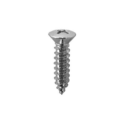 #10 Phillips Oval Head Tapping Screws (Chrome Finish) | Upholstery ...