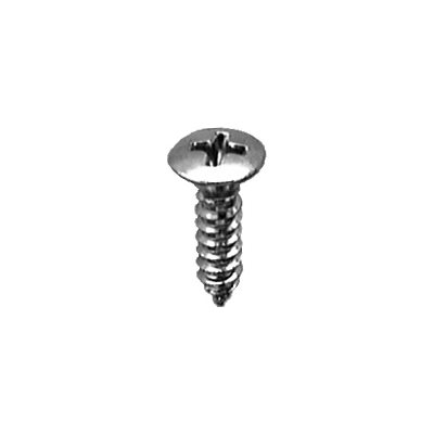 #8 Phillips Oval Head Tapping Screws (Chrome Finish) | Upholstery ...